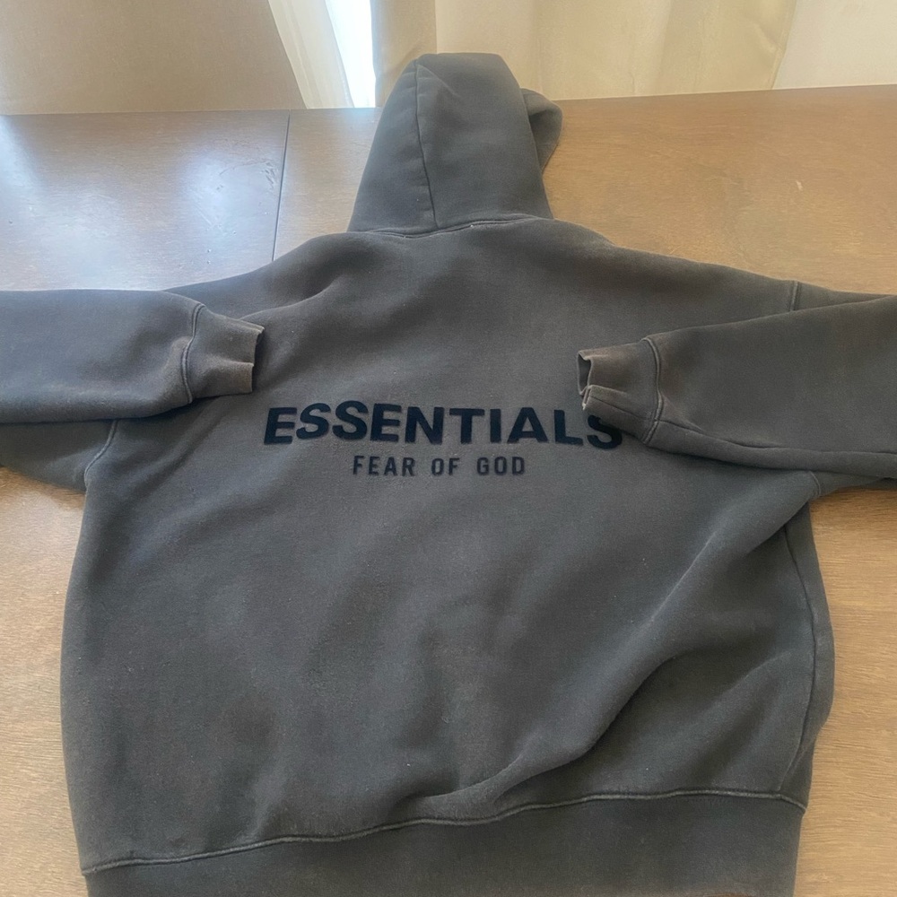 Fear of God Essentials Pullover Chest Logo Hoodie